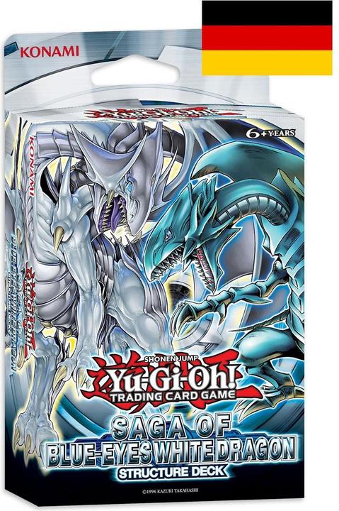 Actual product image Yu-Gi-Oh Structure Deck: Blue-Eyes White Dragon (German, Deck)
