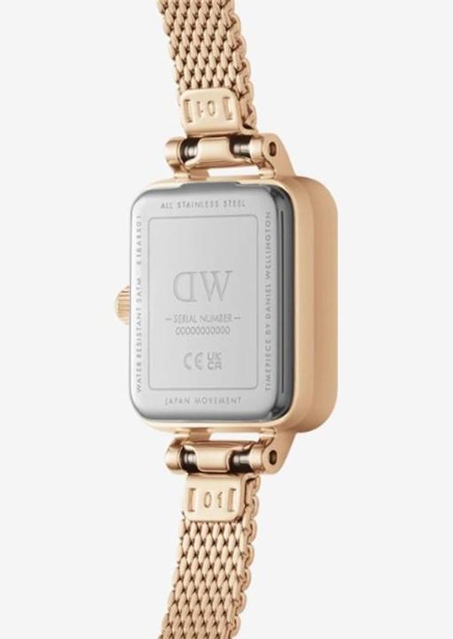 Produktbild Daniel Wellington Quadro Mini Melrose Amber Rose Gold (Analoguhr)