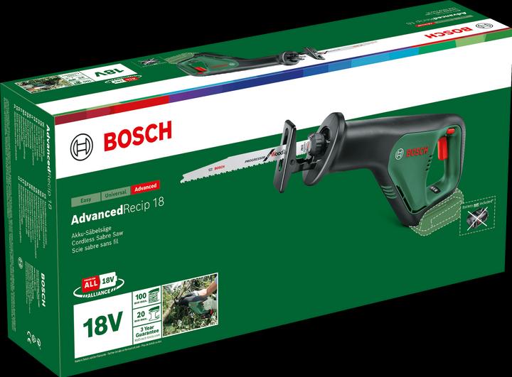 Produktbild Bosch Home & Garden AdvancedRecip 18