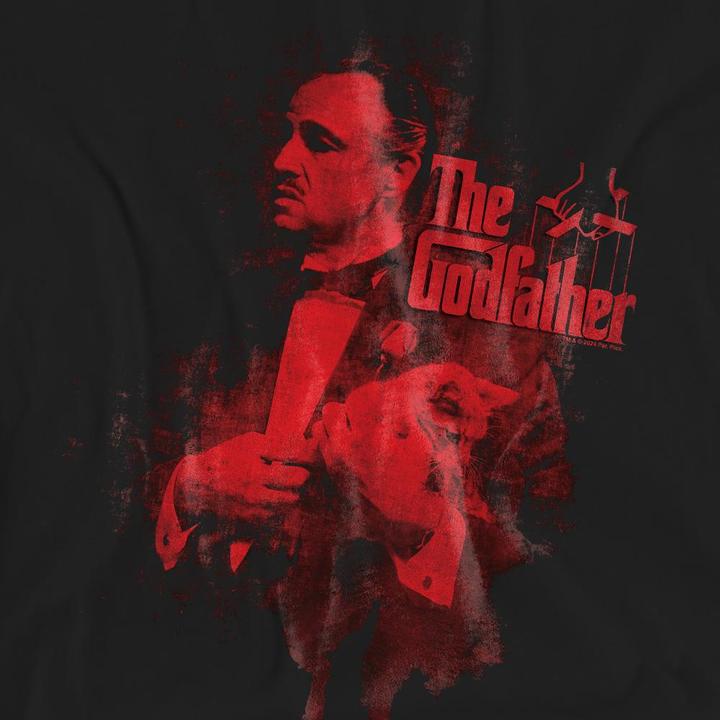 Actual product image The Godfather Unisex Adult Don Vito Corleone Drip T-Shirt (XL)