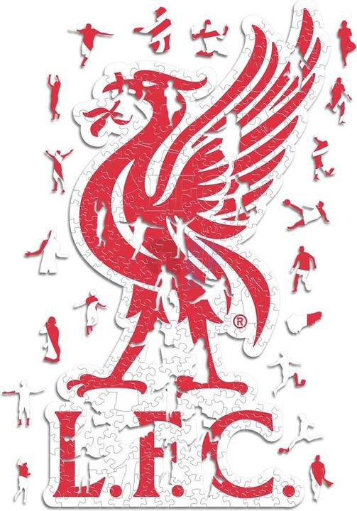 Iconic Liverpool FC - Logo Liver Bird - Wooden Puzzle Size S (150 pieces) (150 pieces)
