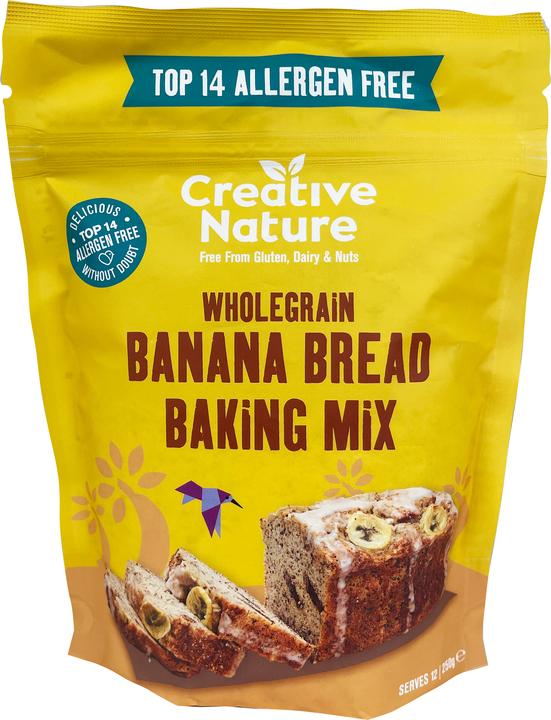 Image du produit Creative Nature Mélange à cuire Pain aux bananes - sans allergènes (250 g)
