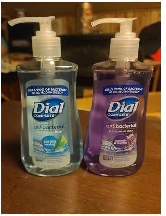 Image du produit ANTI-BAC Savon liquide pour les mains Eau de source 15oz (Savon liquide, 150 ml)