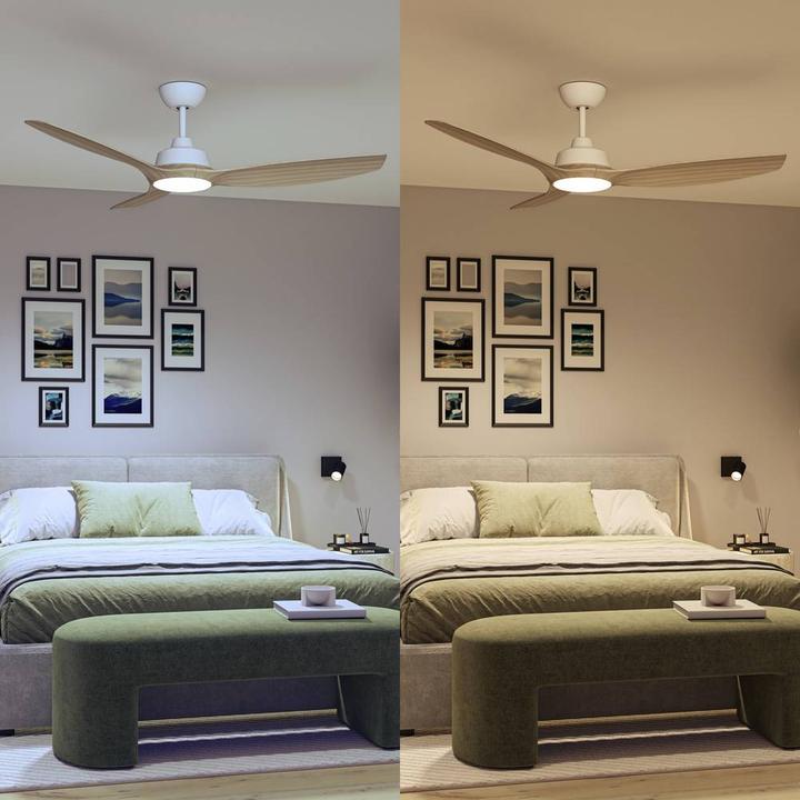 Produktbild Philips Olas Deckenventilatorleuchte 32 W (Ventilator) + 24 W (Leuchte)