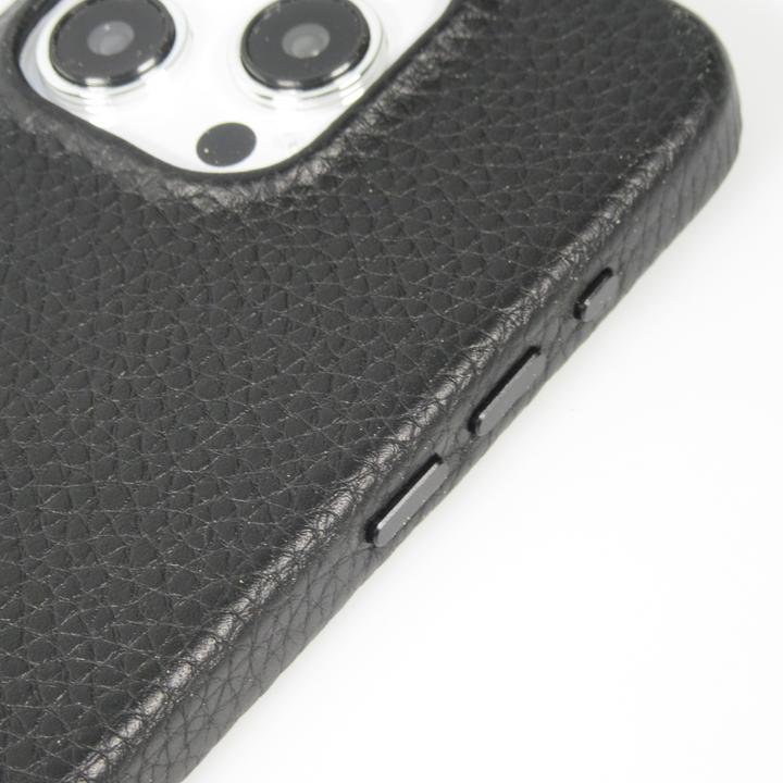 Actual product image PhoneLook Cover Fully grained luxury calfskin with metal buttons and MagSafe (Apple iPhone 15 Pro Max)