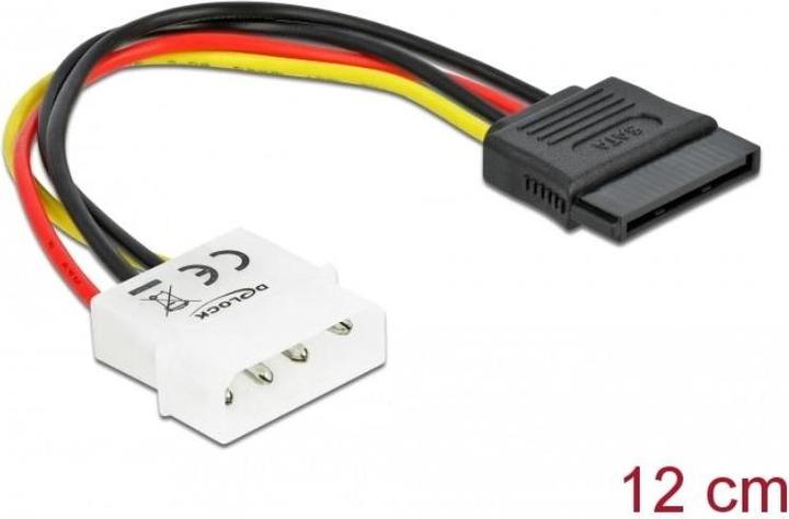 Image du produit Delock Disque dur SATA d'alimentation par câble > 4 broches mâle - droit