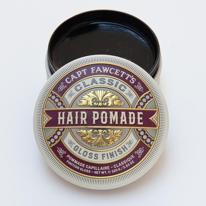 Actual product image Captain Fawcett Classic Pomade - Gloss Finish (Hair pomade, 100 ml)