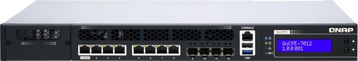 Produktbild QNAP QuCPE-7012-D2166NT-64G Intel Xeon D-2166NT.5GbE RJ45 ports and 0GbE SFP+ ports 1x netwo