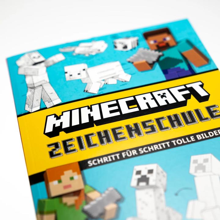Immagine prodotto Minecraft Zeichenschule Schritt für Schritt tolle Bilder (Tedesco, Mojang Da, Silvia Schröer, 2024)