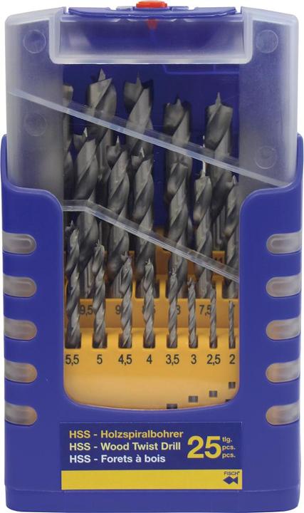 Actual product image Fisch Tools Wood twist drill set (13.0 millimetre)