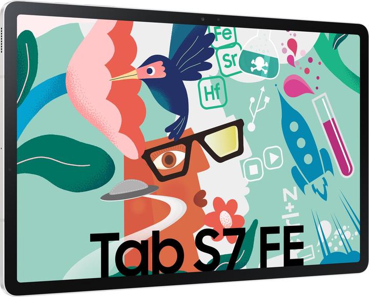 Image du produit Samsung Galaxy Tab S7 FE (WLAN uniquement, 12.40", 64 Go, Mystic Silver)