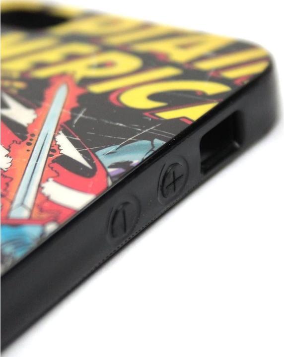 Actual product image Captain America Retro comic mobile phone case (Apple iPhone 5, Apple iPhone 5s)
