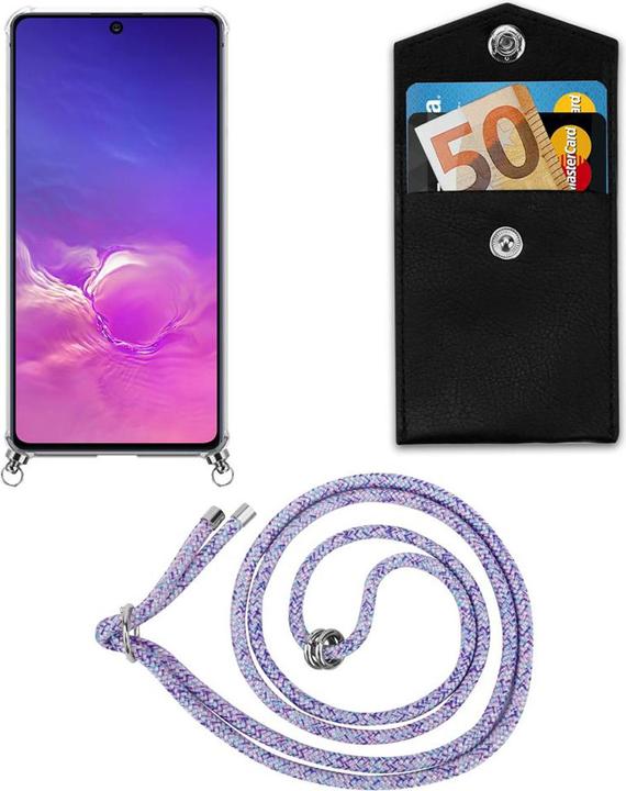 Produktbild Cadorabo TPU Handy Kette SILBER Cover