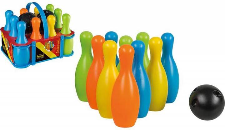 Actual product image Idena Skittles set 10 skittles + 2 balls