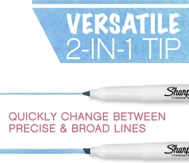 Produktbild Sharpie Permanent-Marker S-Note Creative 1-5 mm, 12 Stück (Mehrfarbig, 5 mm, 12 x)