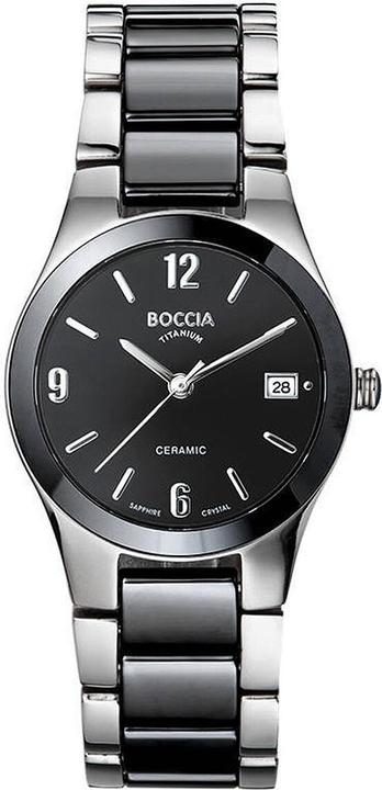 Actual product image Boccia 3189-02 Ladies Watch Ceramic Titanium 32mm 5ATM (Analogue wristwatch, 32 mm)