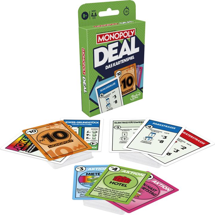 Actual product image Monopoly Deal Refresh (German)