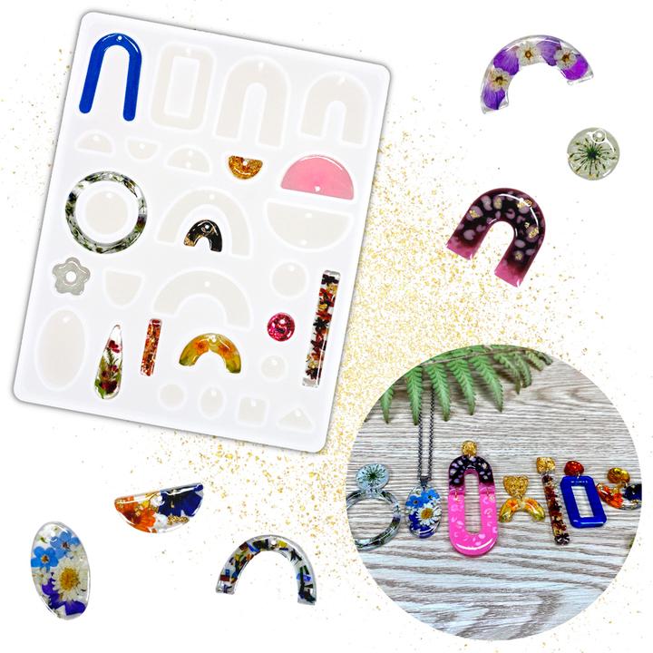 Actual product image Cléopâtre Silikonform für Giessharz "Schmuck"