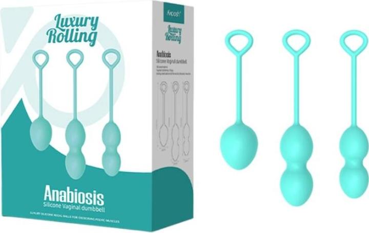 Actual product image Armony Anabiosis Vaginal Hantle 3 Levels Green