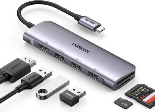 Produktbild Ugreen CM511 (USB-C, 6 Ports)