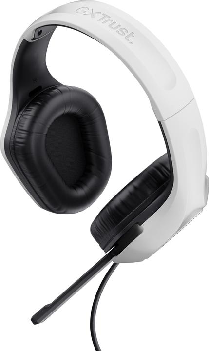 Produktbild Trust GXT415W ZIROX HEADSET – WHITE (Kabelgebunden)