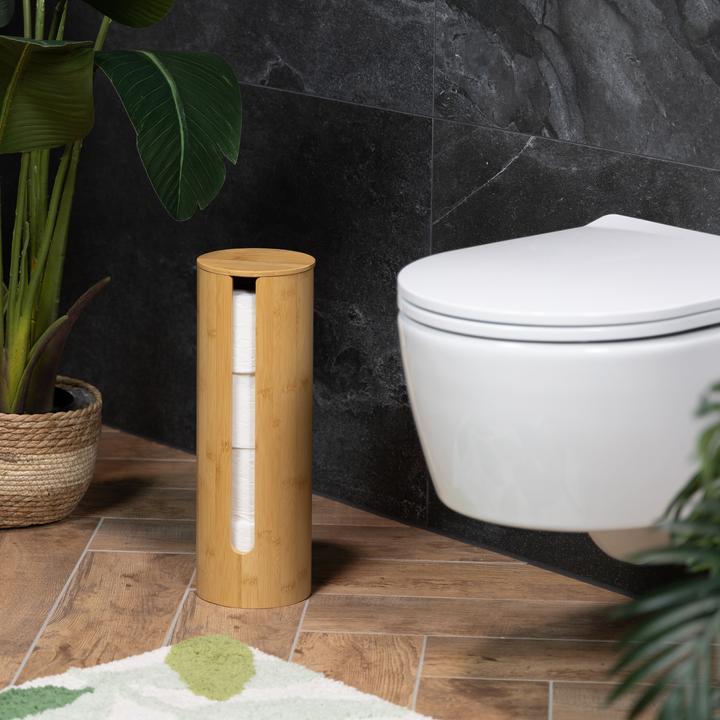 Actual product image Relaxdays Toilet paper holder