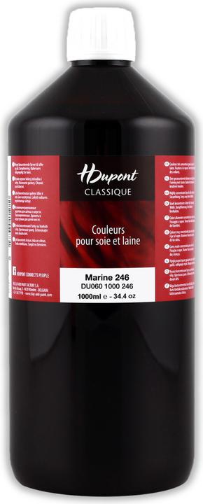 Actual product image H Dupont Silk colour Classique (Navy blue, 1000 ml)
