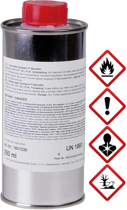 Immagine prodotto R&G Agente di rilascio Semiperm Monofilm 250 ml