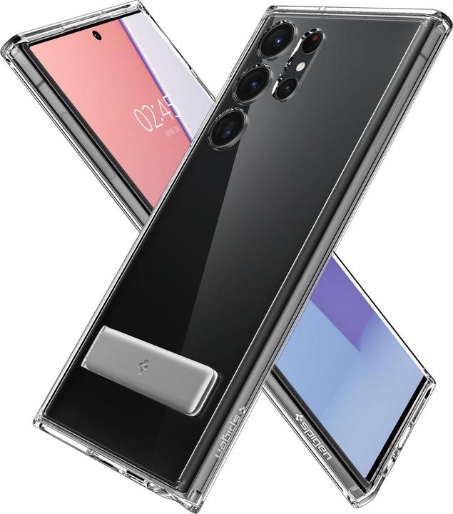 Image du produit Spigen Ultra Hybrid S Case pour S918B Samsung Galaxy S23 Ultra - crystal clear (Samsung Galaxy S23 Ultra)