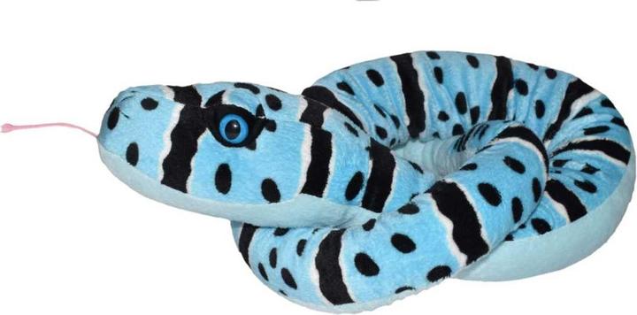 Actual product image Wild Republic Plush blue rock rattle snake 137 cm (137 cm)