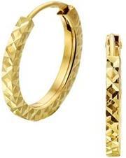 Image du produit Marie Celeste Oorringen 1,2 mm Diamanten - 12 mm - Gold