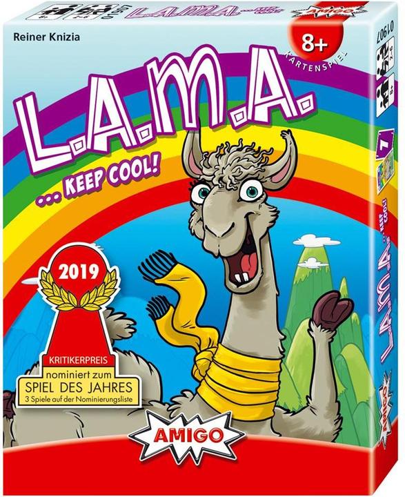 Actual product image Amigo Lama (German, French, Italian)