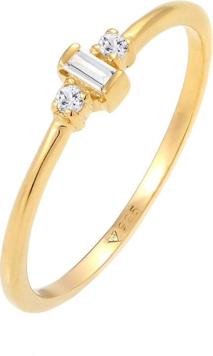 Immagine prodotto Elli Anello con pietra preziosa, anello di fidanzamento (52, 925 Argento)