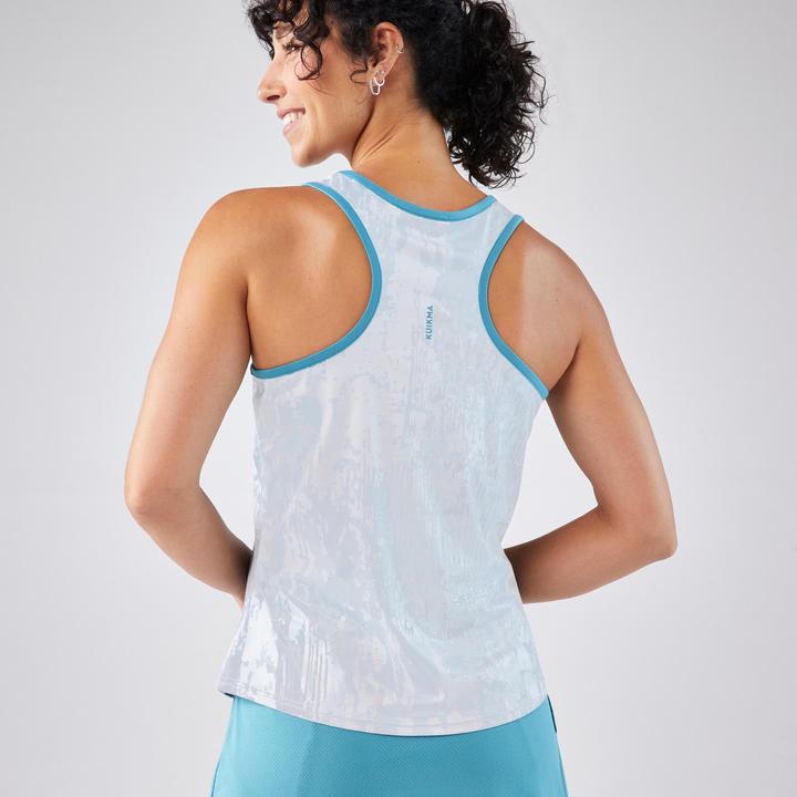 Produktbild Kuikma Damen Padeltop - Dry technisch und atmungsaktiv grau (XS)