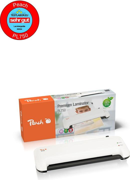 Immagine prodotto Peach Pl750 (80 - 125 µm, A4)