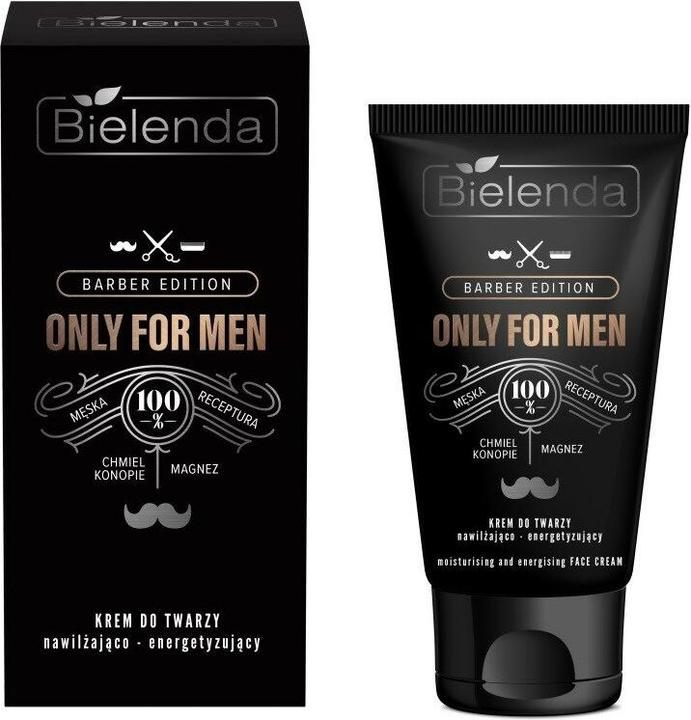 Bielenda Barber Edition Only for Men Moisturizing and Energizing Face Cream 50ml (Körpercreme, 50 ml)