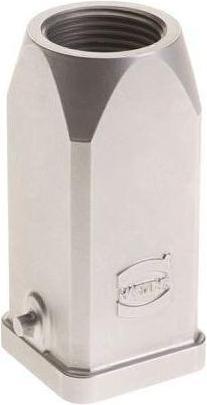 Actual product image Harting Top entry Hood without seal Han INOX