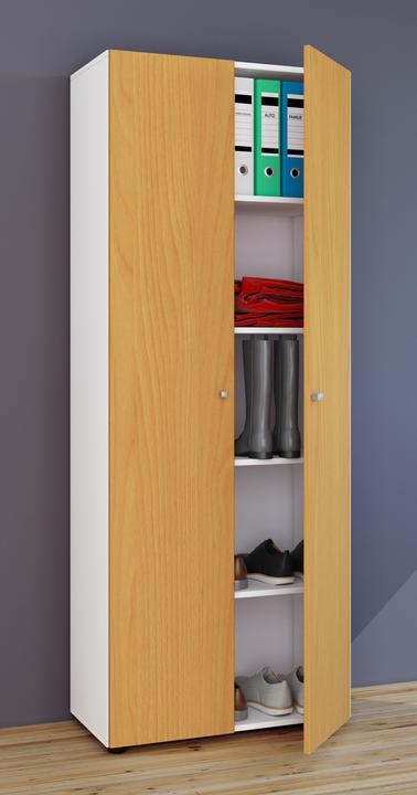 Produktbild VCM Holz Mehrzweckschrank Vandol mit Drehtüren (70 x 40 cm)