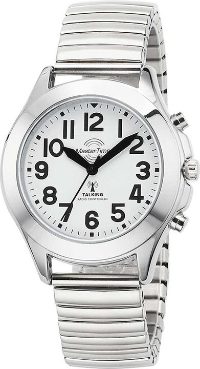 Produktbild Master Time MTLA-10706-60M sprechende Damen-Funkuhr Zugband 38mm (Analoguhr, 38 mm)