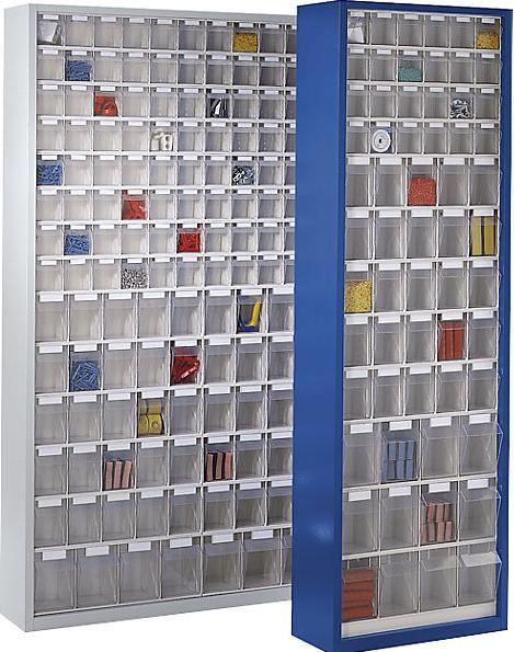 Image du produit kaiserkraft Armoire à bacs en tôle d'acier (66.50 cm, 200 cm)