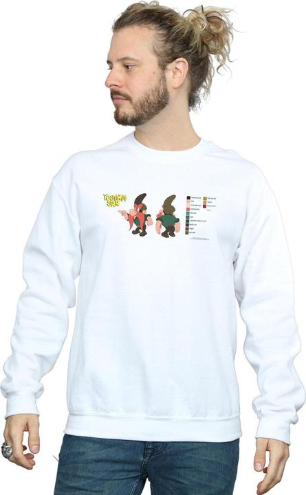 Image du produit Looney Tunes - Sweat YOSEMITE SAM COLOUR CODE - Homme (XL)