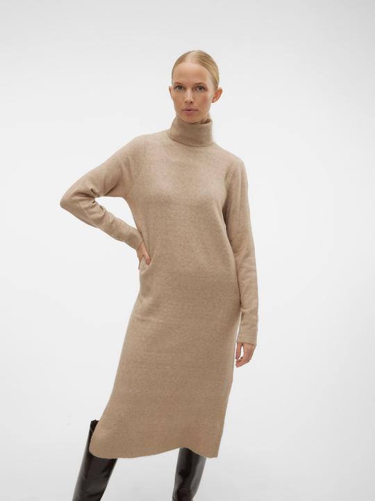 Produktbild Vero Moda VMHURRICANE LS ROLLNECK DRESS OWN Strickkleid (XS)