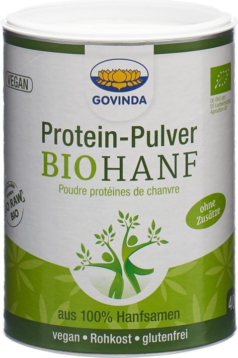 Immagine prodotto Proteine di canapa biologiche in polvere (Nutty, Rumoroso, 1 pz., 400 g)