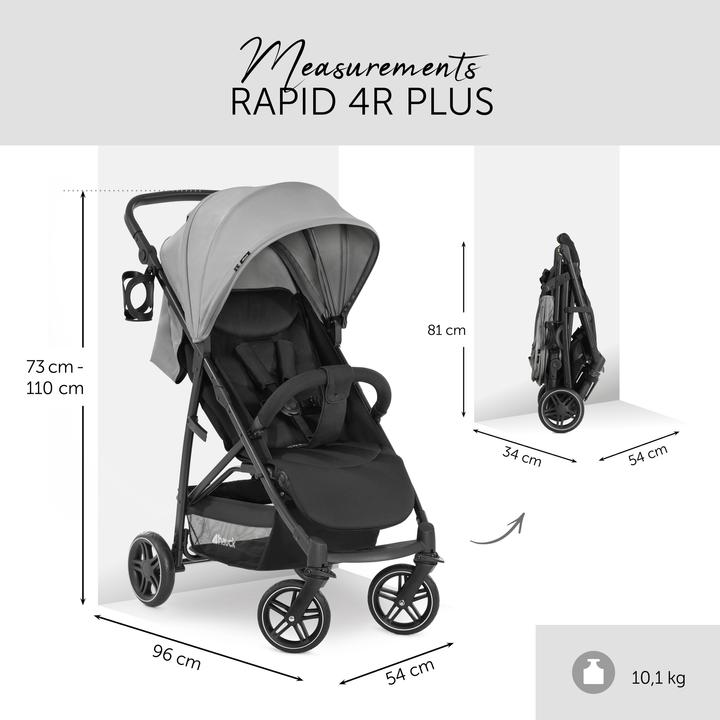 Actual product image Hauck Rapid 4R Plus