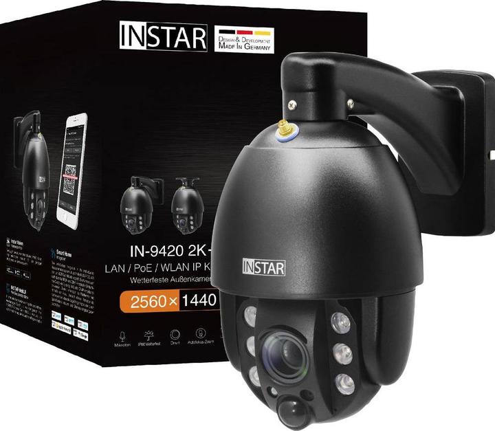 Actual product image Instar IN-9420 14091 LAN, WLAN IP surveillance camera 2560 x 1440 pixels (2560 x 1440 Pixels)