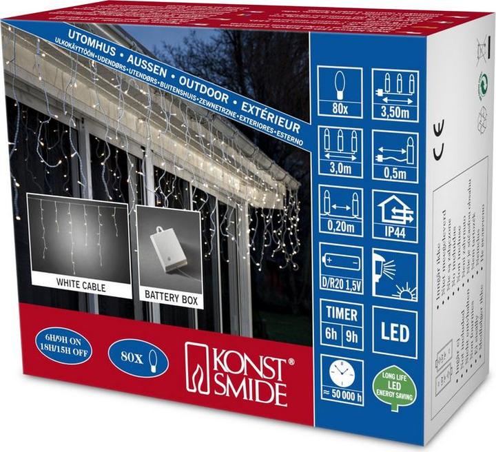 Immagine prodotto Konstsmide Tenda di luciPioggia all'esterno (3 m)