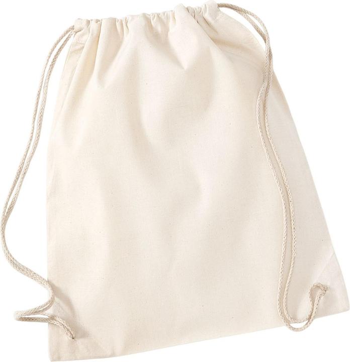 Westford Mill Baumwolltasche mit Kordelzug (12 l)