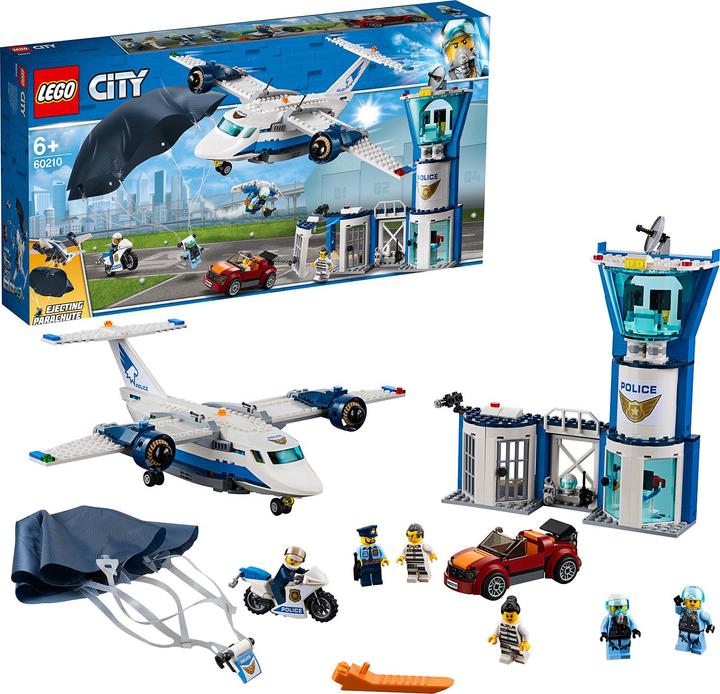 Produktbild LEGO Polizei Fliegerstützpunkt (60210, LEGO City)