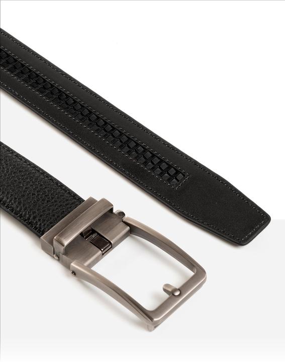 Produktbild Monti Ledergürtel YALE 3,5cm breit, Automatikschliesse Stufenlos (95)