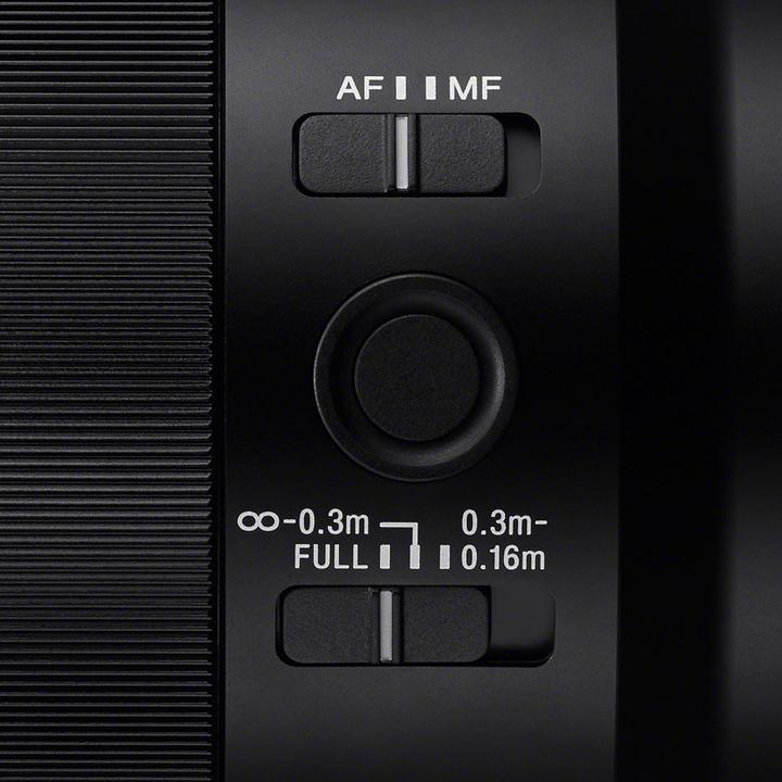 Actual product image Sony FE 50mm f/2.8 Macro (Sony E, APS-C / DX, full size)